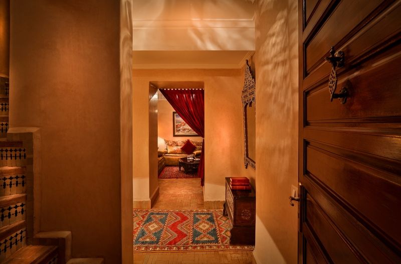 Riad Kniza Marrakesh Exterior foto A guest room at the hotel