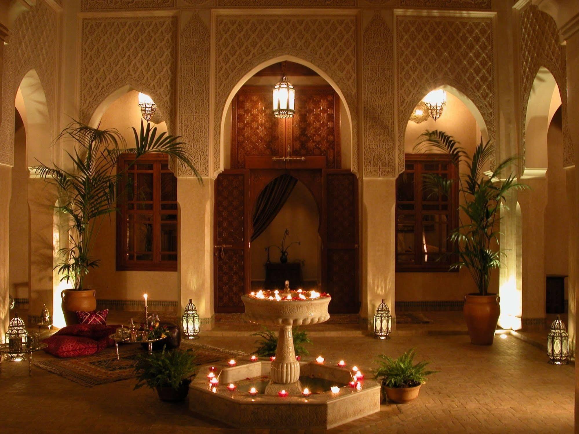 Riad Kniza Marrakesh Exterior foto The interior of the hotel