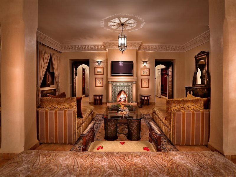 Riad Kniza Marrakesh Exterior foto The lobby of the hotel